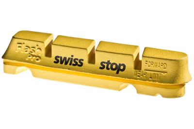 Swissstop - remblok set flash pro yellow king - shim/sram