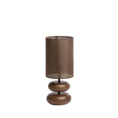 Tafellamp Danialo - Bruin - Ø22cm
