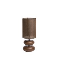 Tafellamp Danialo - Bruin - Ø22cm
