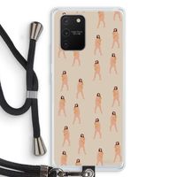 You're so golden: Samsung Galaxy S10 Lite Transparant Hoesje met koord