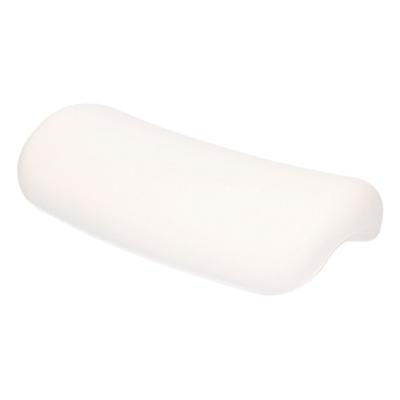 Badkussen - wit - 27 cm - extra comfortabel - met zuignappen - bubbelbad kussen