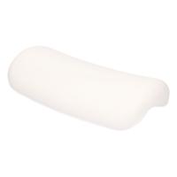 Badkussen - wit - 27 cm - extra comfortabel - met zuignappen - bubbelbad kussen