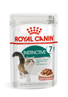 Royal Canin Instinctive 7+ in Gravy (saus) natvoer kattenvoer zakjes 12x85g - thumbnail