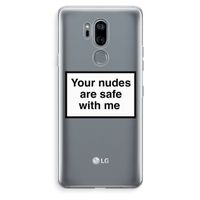 Safe with me: LG G7 Thinq Transparant Hoesje