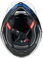 SPEC-X endurohelm "sx-62.01/r1" stinger adv helmet spac-x sx-62.01/r1 stinger adv xs white/blue