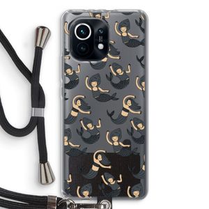 Zeemeermin: Xiaomi Mi 11 Transparant Hoesje met koord
