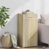 Dressoir 45x42,5x93 cm bewerkt hout sonoma eikenkleurig