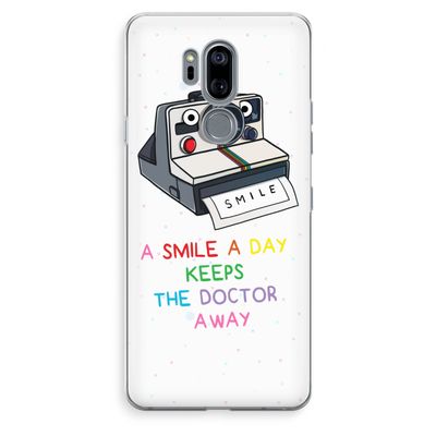 Smile: LG G7 Thinq Transparant Hoesje