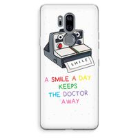 Smile: LG G7 Thinq Transparant Hoesje