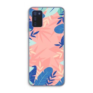 Tropisch: Samsung Galaxy A03s Transparant Hoesje