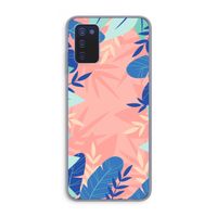 Tropisch: Samsung Galaxy A03s Transparant Hoesje