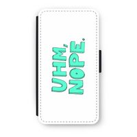 UHM, NOPE.: iPhone X Flip Hoesje