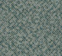 Livingwalls Metropolitan Stories. Travel Stories - Petrol - Geometrisch - 388285