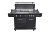 Boretti Imperatore Nero 5B Barbecue Verrijdbaar Gas Zwart 30300 W - thumbnail