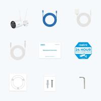 Reolink W330 - 4K Wi-Fi 6 camera, 2,4/5 GHz dual-band wifi, nachtzicht in kleur, detectie van personen/voertuigen/dieren