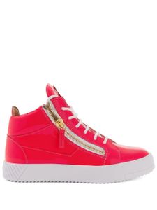 Giuseppe Zanotti baskets mi-montantes Nicki - Rouge