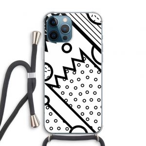 Pop Art #4: iPhone 12 Pro Transparant Hoesje met koord