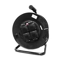 Verlengbare Kabel EDM 20135 Zwart