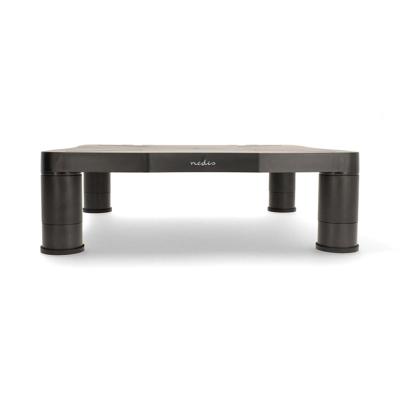 Nedis Monitorstandaard | Ergonomie: Yes | Maximaal draagvermogen: 18 kg | Universeel | Verstelbare hoogte: Ja - ERGOAMS110BK