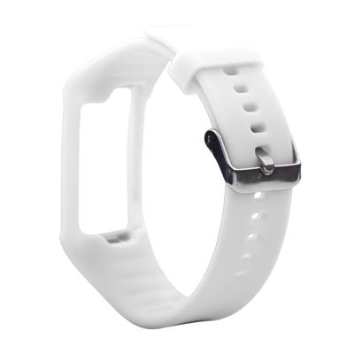 Silicone sport polsband voor POLAR A360/A370 (wit)