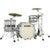 Tama MA32CZUS-SSR Starclassic Maple Silver Snow Racing Stripe 3d. shellset Smoked Black Nickel