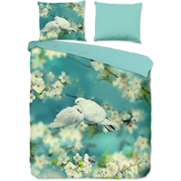 Dekbedovertrek Lovebirds Romantisch & Natuur & Dieren 240x200 Cm Verkoelend Good Morning - Dekbed-Discounter.nl
