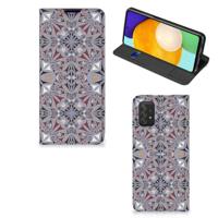Samsung Galaxy A03s | Standcase | Flower Tiles Samsung Galaxy A03s | Standcase | Flower Tiles