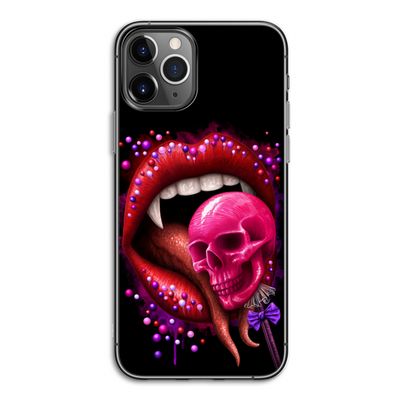 Dodelijk zoet: iPhone 11 Pro Transparant Hoesje