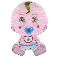 Pinata van papier - Baby geboren thema - 42 x 28 cm - Feestartikelen babyshower - thumbnail