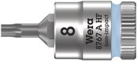 Wera 8767 A HF TORX® Zyklop Bit/dop-combinatie met 1/4" Aandrijving met Vasthoudfunctie, TX 8 x 28 mm - 1 stuk(s) - 05003360001