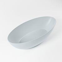 Vrijstaand bad Mondiaz Float | 170x80 cm | Solid surface | Ovaal | Clay