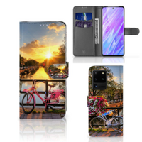 Samsung Galaxy S20 Ultra Flip Cover Amsterdamse Grachten