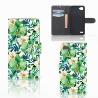 LG Q6 | LG Q6 Plus Hoesje Orchidee Groen - thumbnail