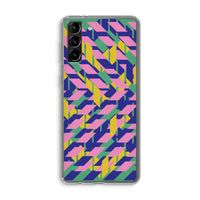 Skew Blush 1: Samsung Galaxy S21 Plus Transparant Hoesje