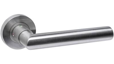 Intersteel Sicura deurkruk met blokkermechanisme Prolock op rozet - RVS Intersteel Sicura deurkruk met blokkermechanisme Prolock op rozet - RVS