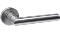 Intersteel Sicura deurkruk met blokkermechanisme Prolock op rozet - RVS Intersteel Sicura deurkruk met blokkermechanisme Prolock op rozet - RVS