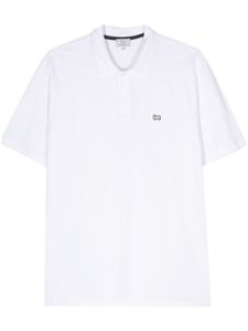 Woolrich polo à logo appliqué - Blanc