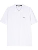 Woolrich polo à logo appliqué - Blanc