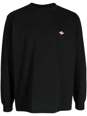 Danton sweat à patch logo - Noir