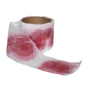 Bloederig verband 94 cm - Verbandrollen met bloed - Halloween/horror decoratie