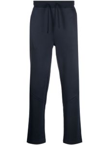 Corneliani pantalon de jogging à rayures latérales - Bleu