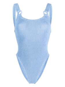 Hunza G maillot de bain Nile Domino - Bleu