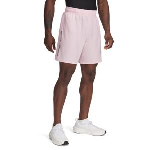 Under Armour Tech Woven Wordmark Trainingsbroekje Roze Wit