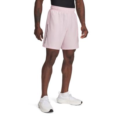 Under Armour Tech Woven Wordmark Trainingsbroekje Roze Wit