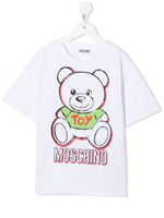 Moschino Kids t-shirt à imprimé Teddy Bear - Blanc - thumbnail