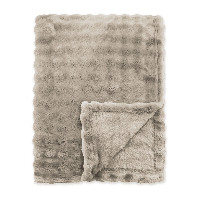 Bedsprei Ribbed Comfort - Taupe - 150x200cm Van Byrklund Microvezel - Dekbed-Discounter.nl