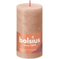 Bolsius Rustiek Stompkaars 130/68 Creamy Caramel - Romig Karame - thumbnail