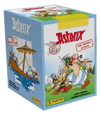 Asterix - The Travel Album Sticker Collection Display (36) - Damaged packaging