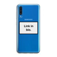 Link in bio: Samsung Galaxy A50 Transparant Hoesje