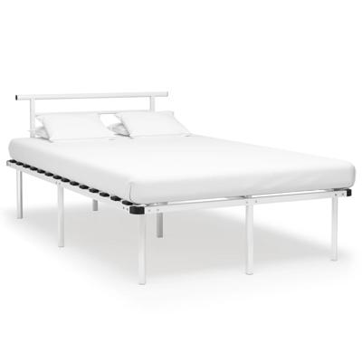 Bedframe metaal wit 120x200 cm